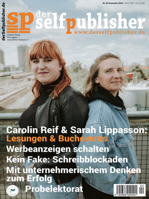 cover image of der selfpublisher 36, 4-2024, Heft 36, Dezember 2024